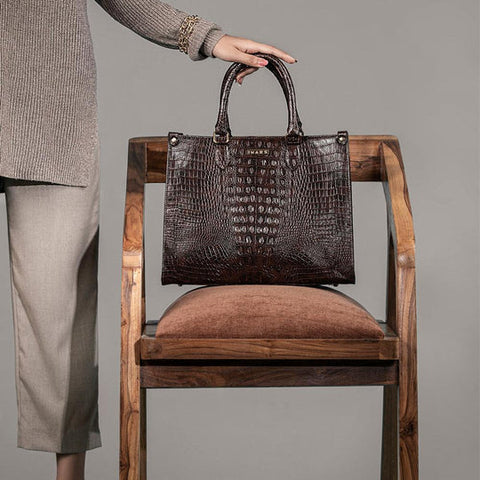 IMARS Colossal Slick Tote - Rustic Brown