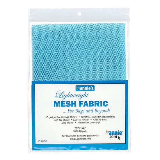 Annie Mesh Fabric, Blue