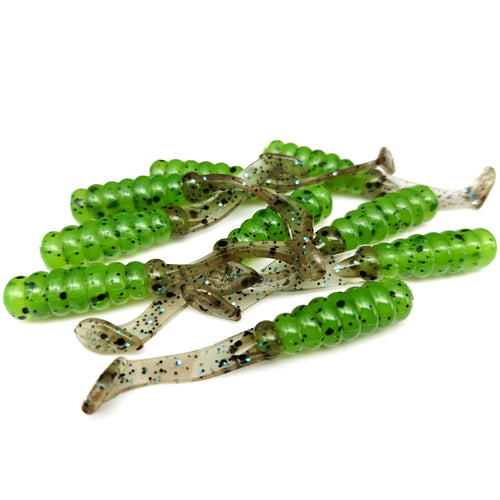 Electric Watermelon - Crappie Floppers – Moondog Bait Co