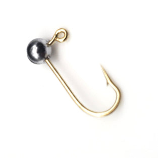 100 - #4 Matzuo 149060 Red Sickle Jig Hooks for Leadhead Molds for sale  online