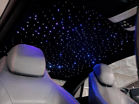 DIY 12V RGB PMMA Romantic Optical Fiber Car Roof Top Ceiling Star