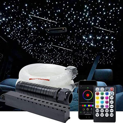 SANLI LED 6W RGBW Rolls Royce Starlight Headliner Kit with Shooting Star