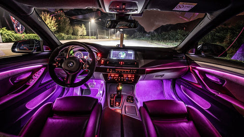 5 in1 Cool Car Interior Ambient Lighting