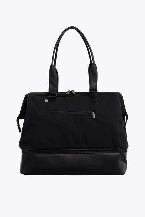 The Convertible Weekender in Black - Beis Travel Europe product image