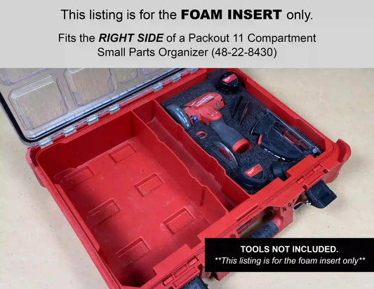 Cosmetic 2nds Foam Inserts for Packout 5 Compartment 48-22-8435