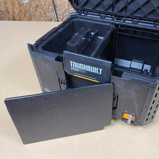 TOUGHBUILT STACKTECH 11-Compartment Plastic Small Parts Organizer