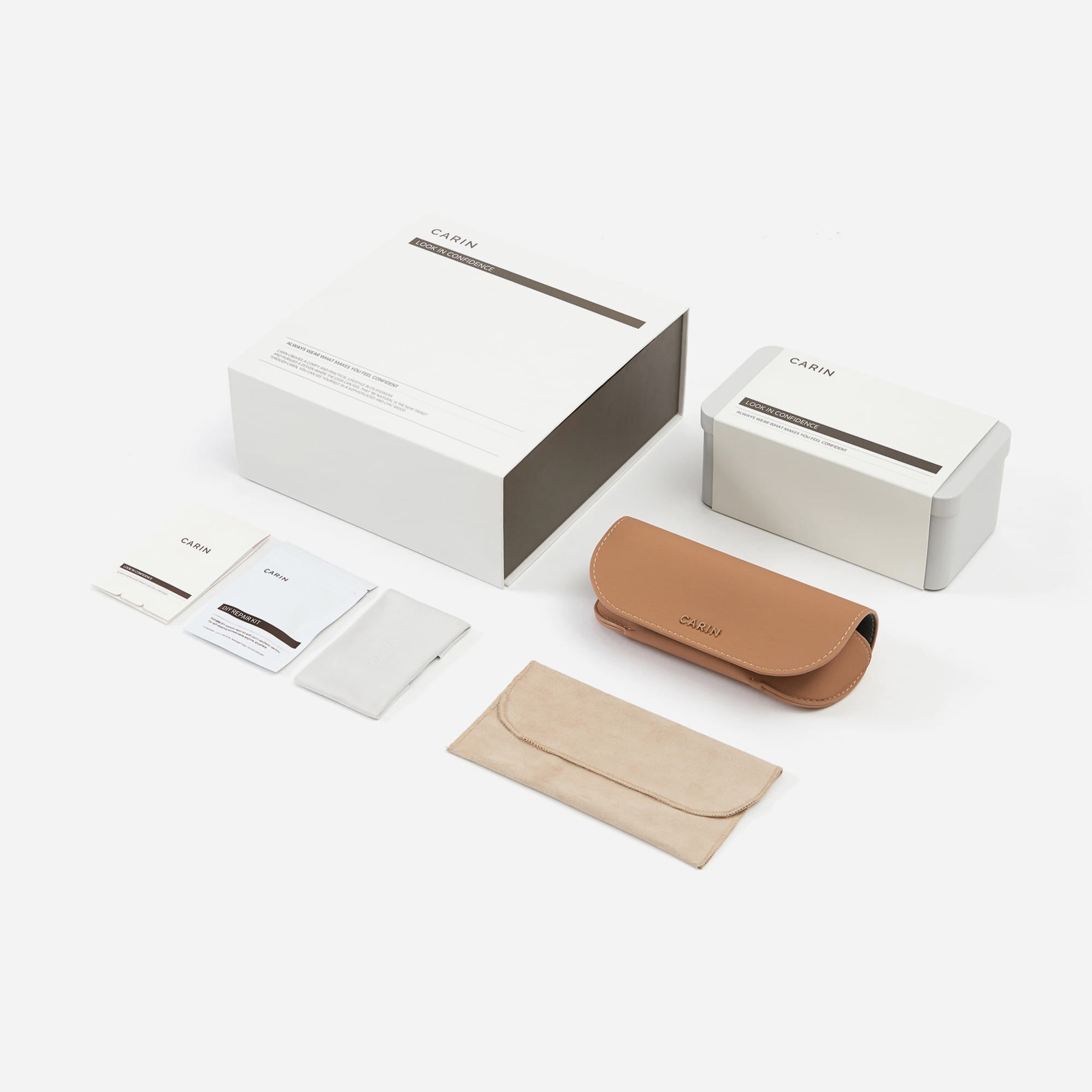 carin sunglasses packaging for les sunglasses