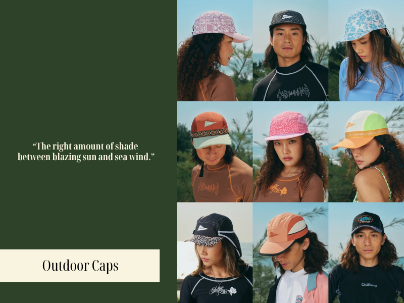 recyclable surf caps | Snowears | CHILLHANG
