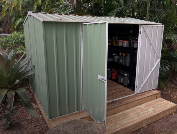 Finished product of shed