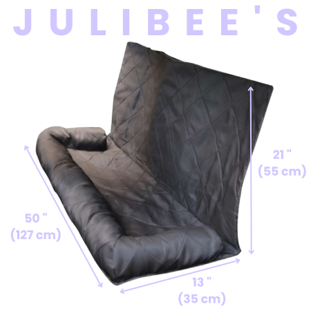 julibee's dog car seat size guide