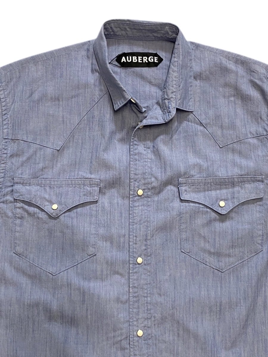 特別セール品】 AUBERGE オーベルジュ SERGE SHIRTS シャツ