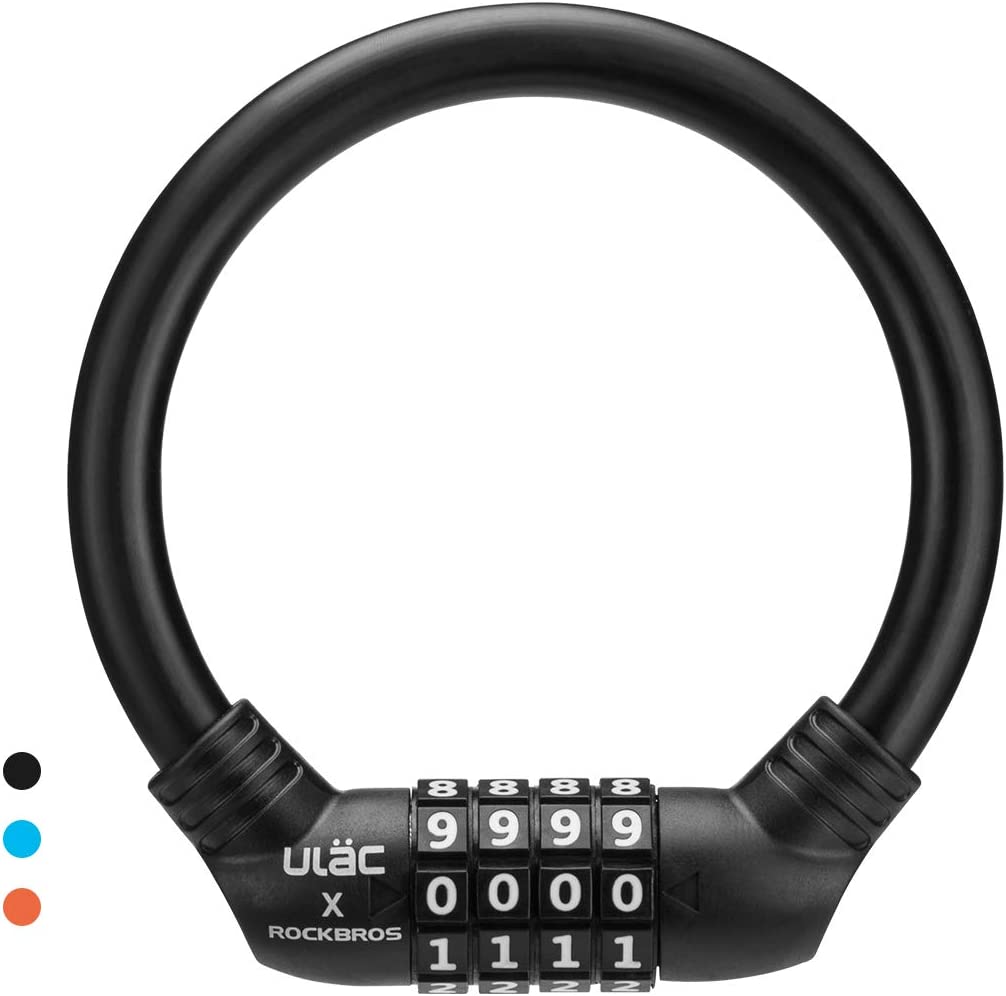 Image of ROCKBROS Bike Lock Cable Lightweight with Combinations