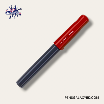 Pilot Kakuno Fountain Pen - Red/Gray