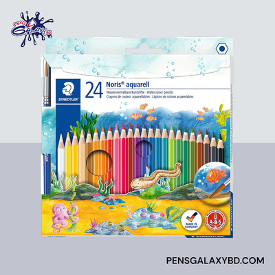 STAEDTLER Watercolor Pencils Box of 24 Colors