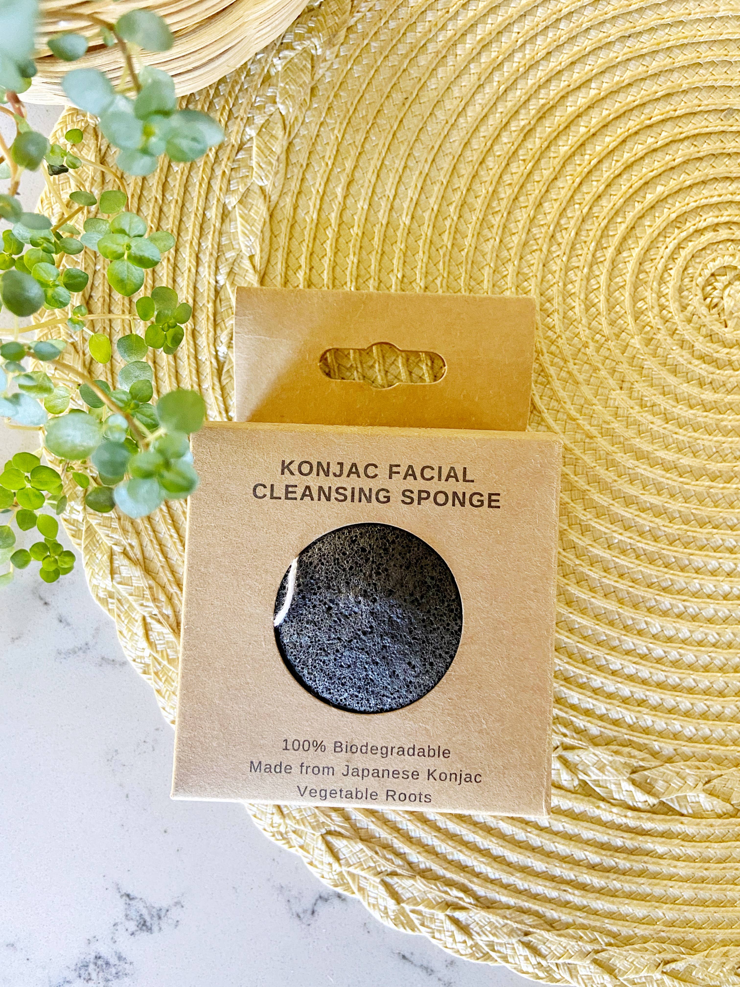 Me Mother Earth - Konjac Sponge Biodegradable Charcoal | Zero Waste