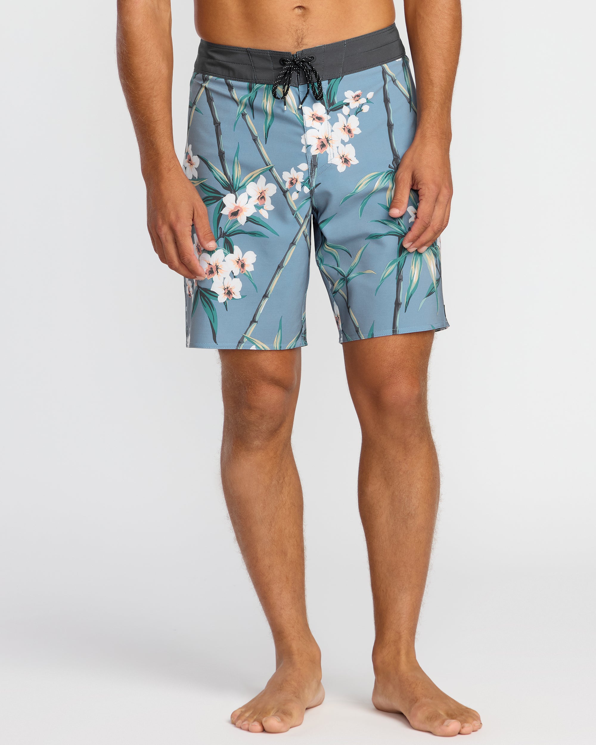 Sundays Pro Performance 19" Boardshorts - Steel Blue