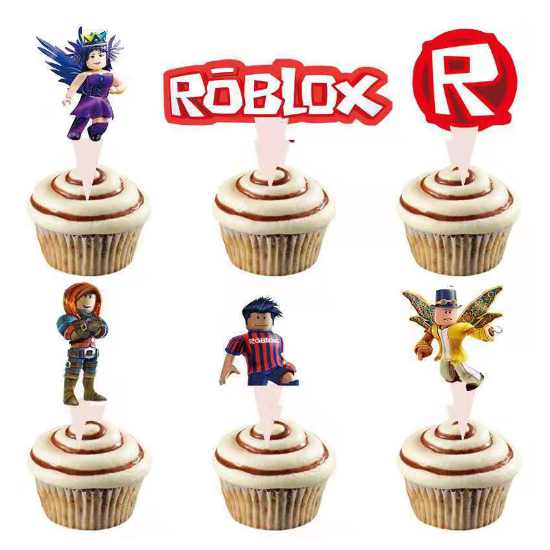 Roblox Cake Topper Roblox Theme Birthday Roblox Party Decor -  Finland