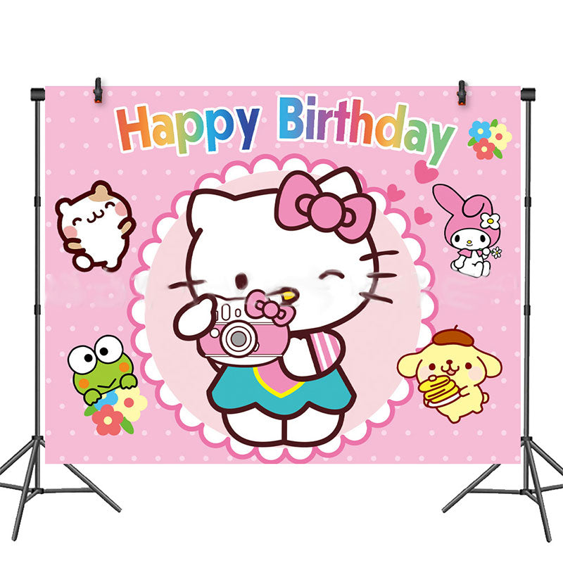 Hello Kitty CK Table Cover  Singapore Party, balloon, Birthday