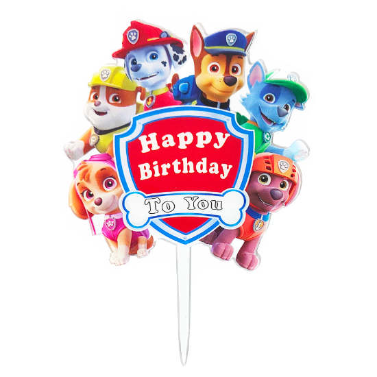 Paw patrol cake decorations -  France