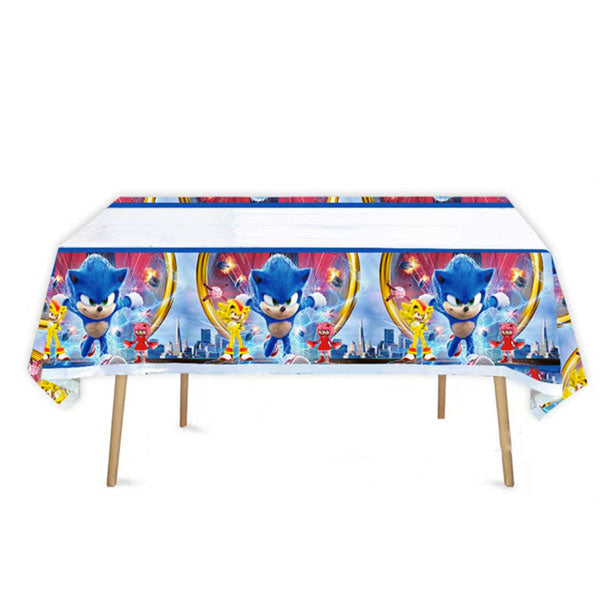 Sonic paper plates 20cm, 8 pcs.  Decorations \ Table decorations