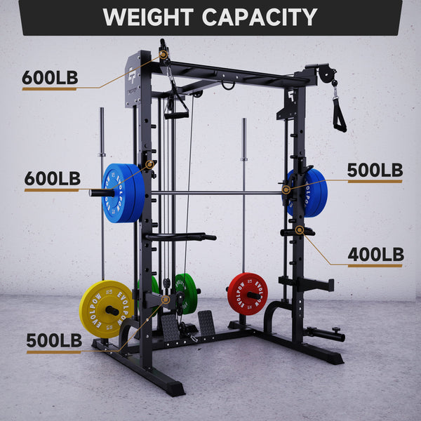 EVOLPOW FITNESS S3A SQUAT RACK