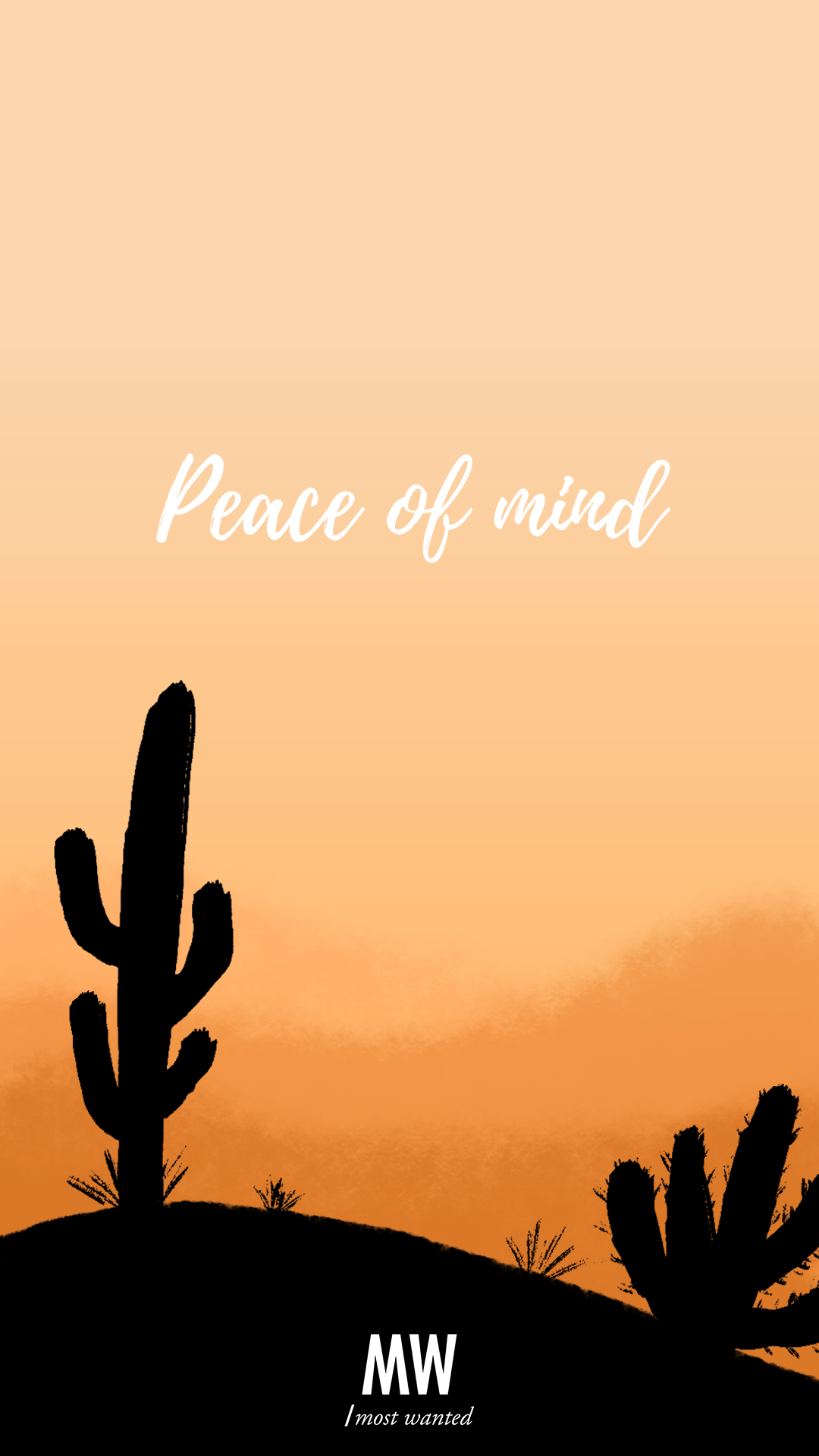 Peace of mind | Most Wanted USA wallpaper