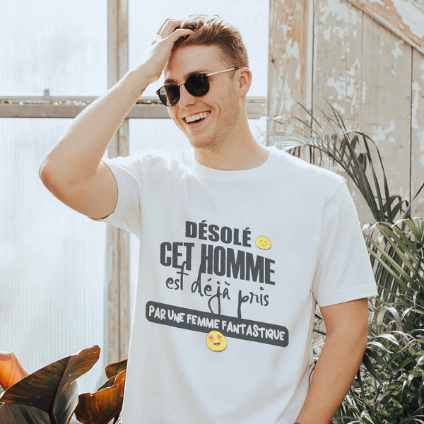 Lebonshirt® T-shirt Premium Homme Coton Bio - Papa Plus Que Parfait, Cadeau Idéal Fête Des Pères - L130522S18