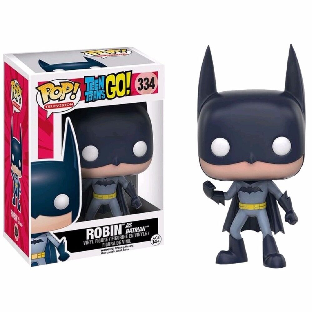 Funko Pop! Teen Titans Go! Robin As Batman Exclsuive Vinyl Action Figu –  Fundom