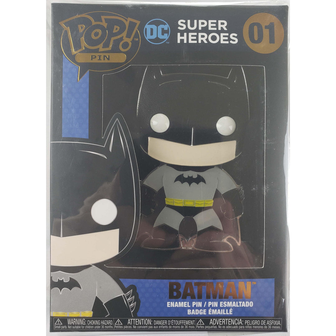 Funko Pop! Pin - DC Super Heroes Batman #01 Enamel Pin – Fundom