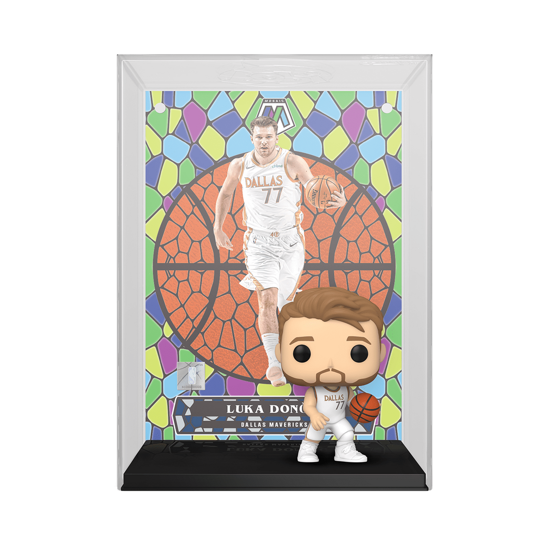 Funko POP Trading Cards NBA Golden State Warriors - Stephen Curry Mosaic  (blue)
