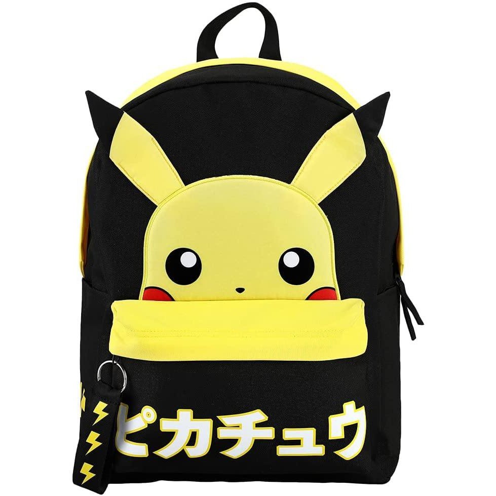 Mogelijk Verlammen Stier Pokemon Pikachu Anime Cartoon Yellow & Black Backpack book bag – Fundom