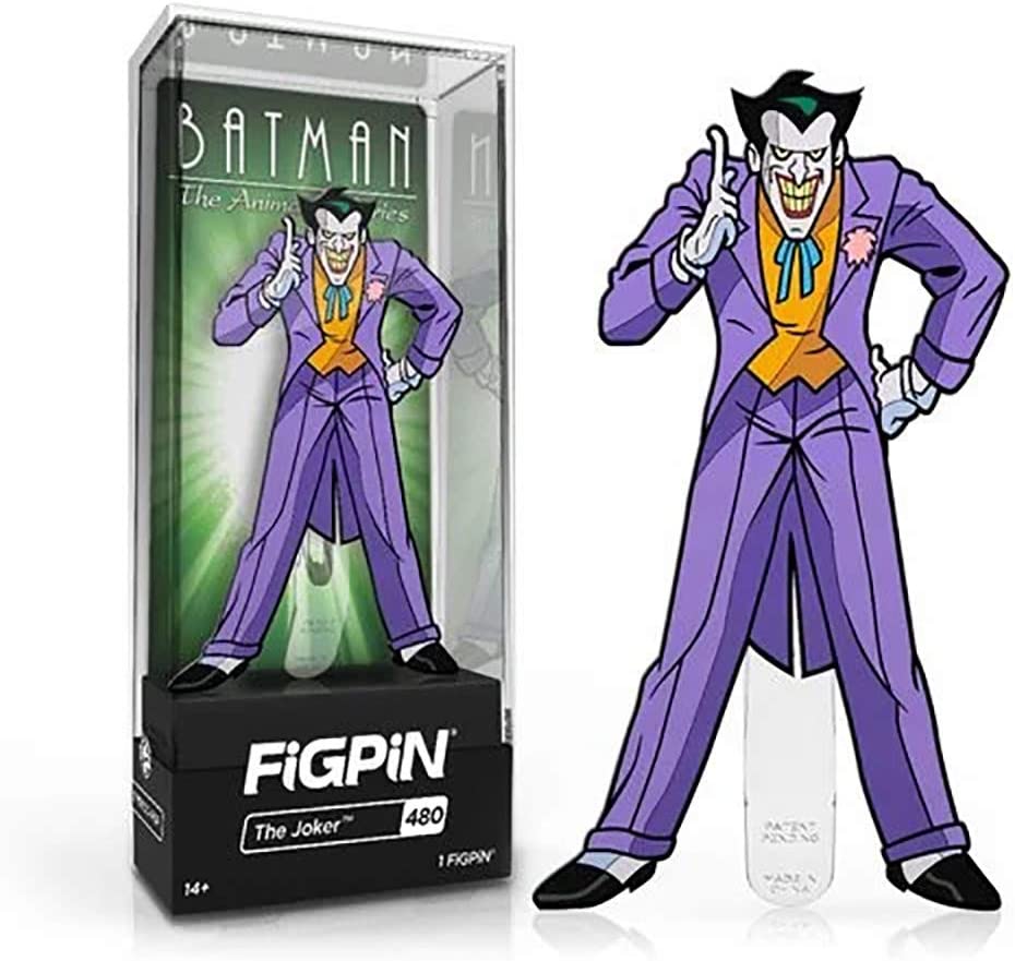 Batman: The Animated Series Joker FiGPiN Classic Enamel Pin – Fundom