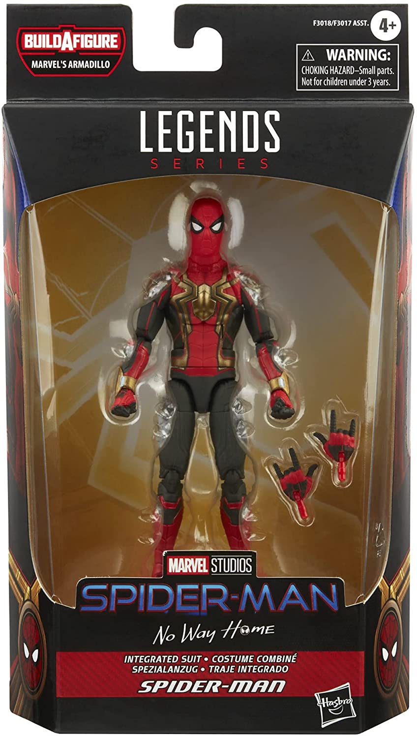 Spider-Man Marvel Legends Series Integrated Suit 6-inch Collectible Ac –  Fundom