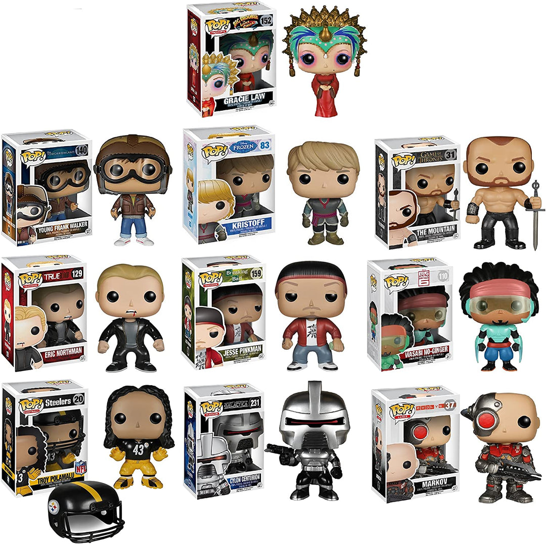 Funko POP! DC and Marvel Superhero Mystery Pack - 6 Random Funko POPs! All  Comic Book Characters! No Duplication!