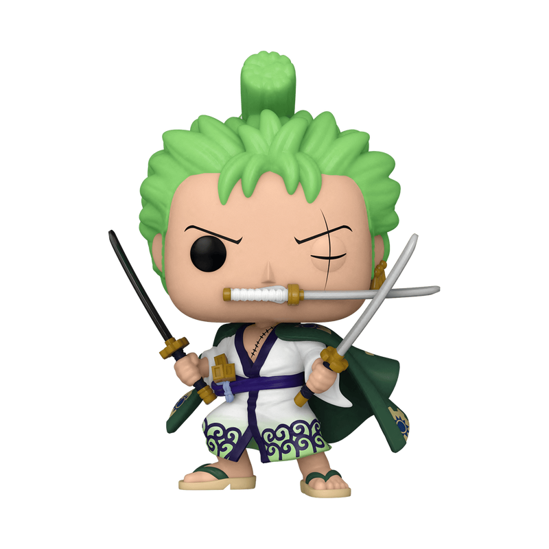 Funko Pop Animation One Piece - Zoro Enma GITD (Special Edition Exclus –  Badger Collectibles