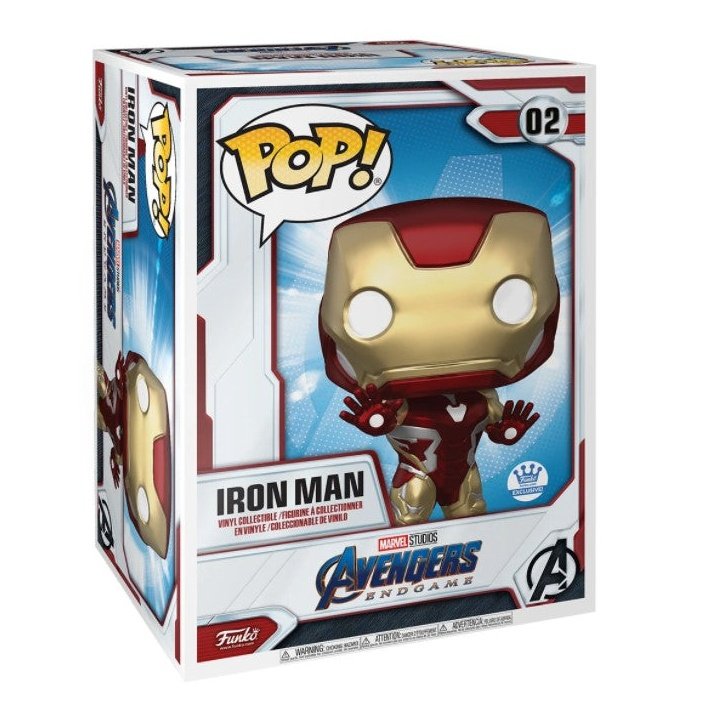 Endgame I Am Iron Man Funko Pop - Avengers Endgame Glow in the