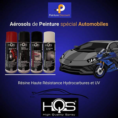 Gamme sprays automobile HQS Peinture Discount