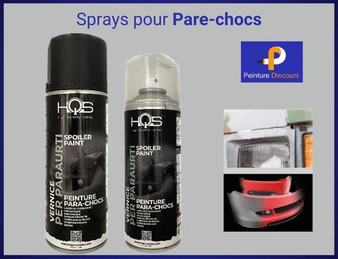 Spray spécial pare-chocs HQS Peinture Discount