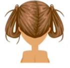 pigtail hairstyle for american girl doll