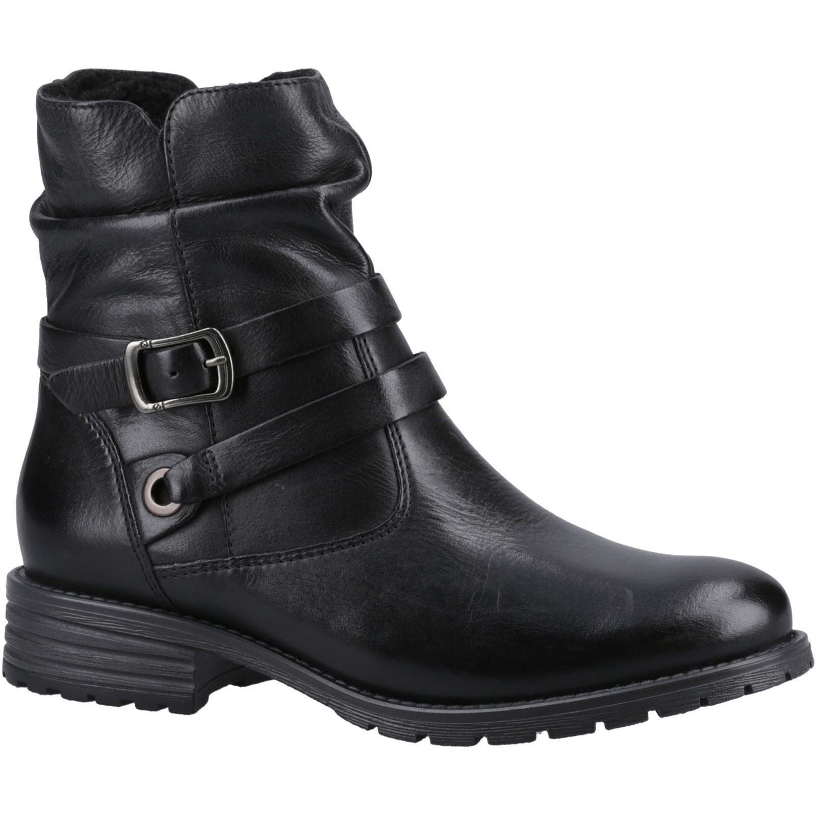 Product Image for Hush Puppies Piper Leather Women's Black Boots