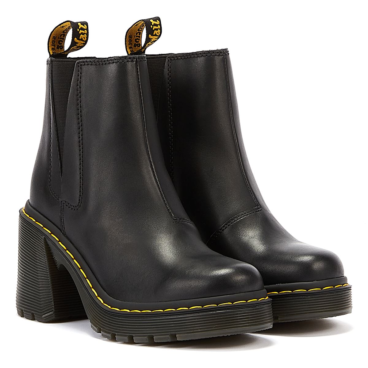 Dr. Martens Spence Sendal Leather Women's Black Boots – Tower-London.com