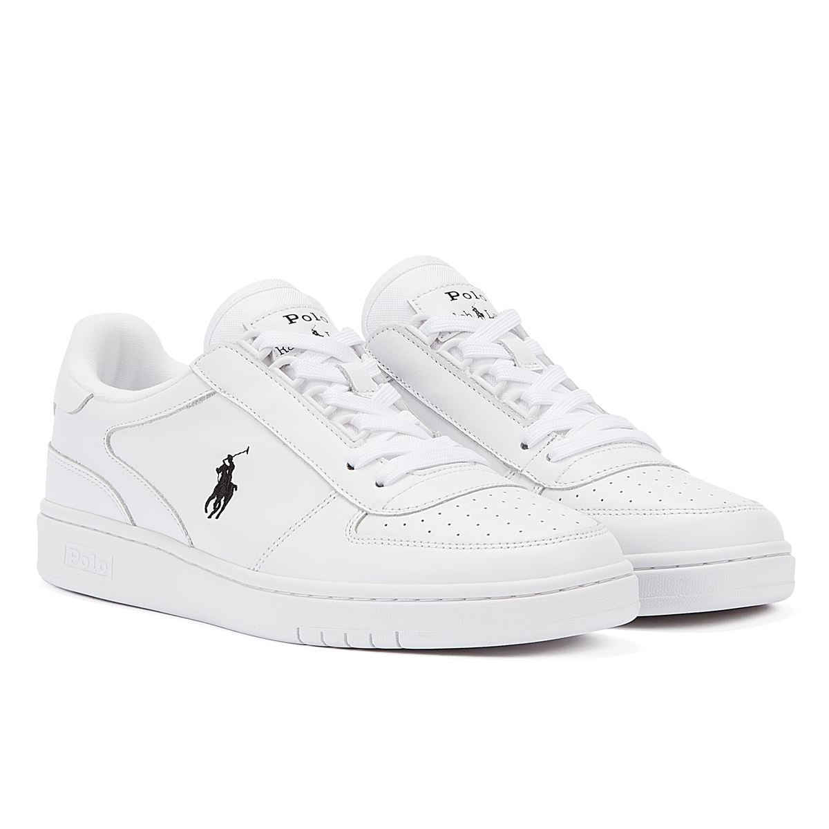 Ralph Lauren Polo Crt Pp Sneakers Low Mens White Trainer