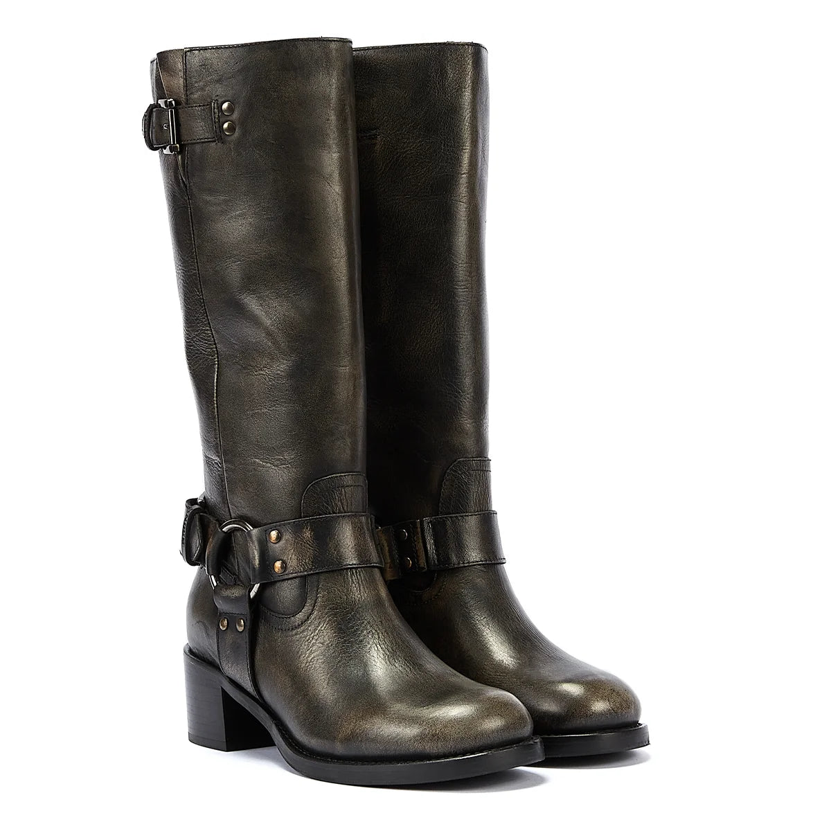 Bronx New-Camperos Women’s Black Boots