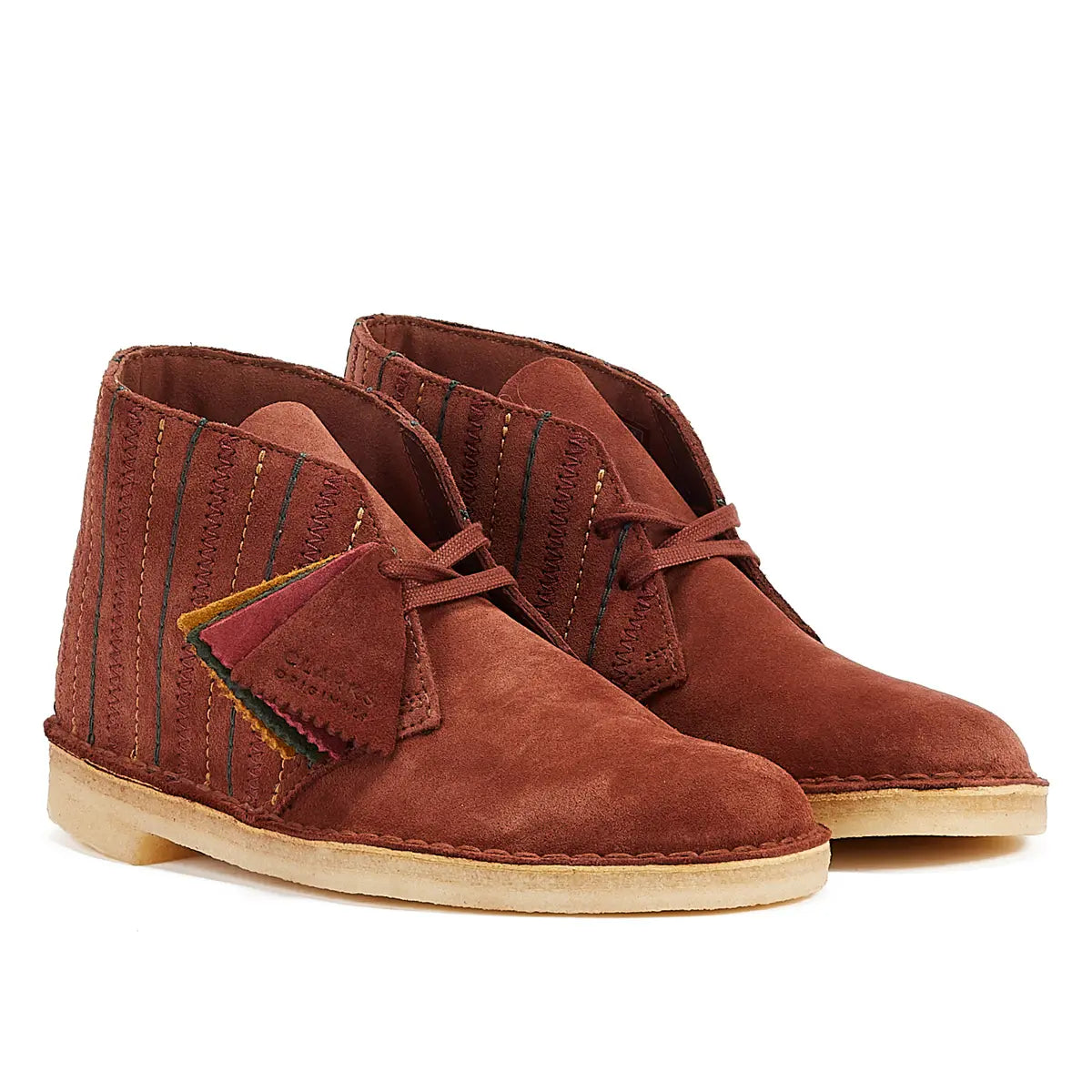 Clarks Originals Desert Boot Suede Rust Men’s Brown Boots