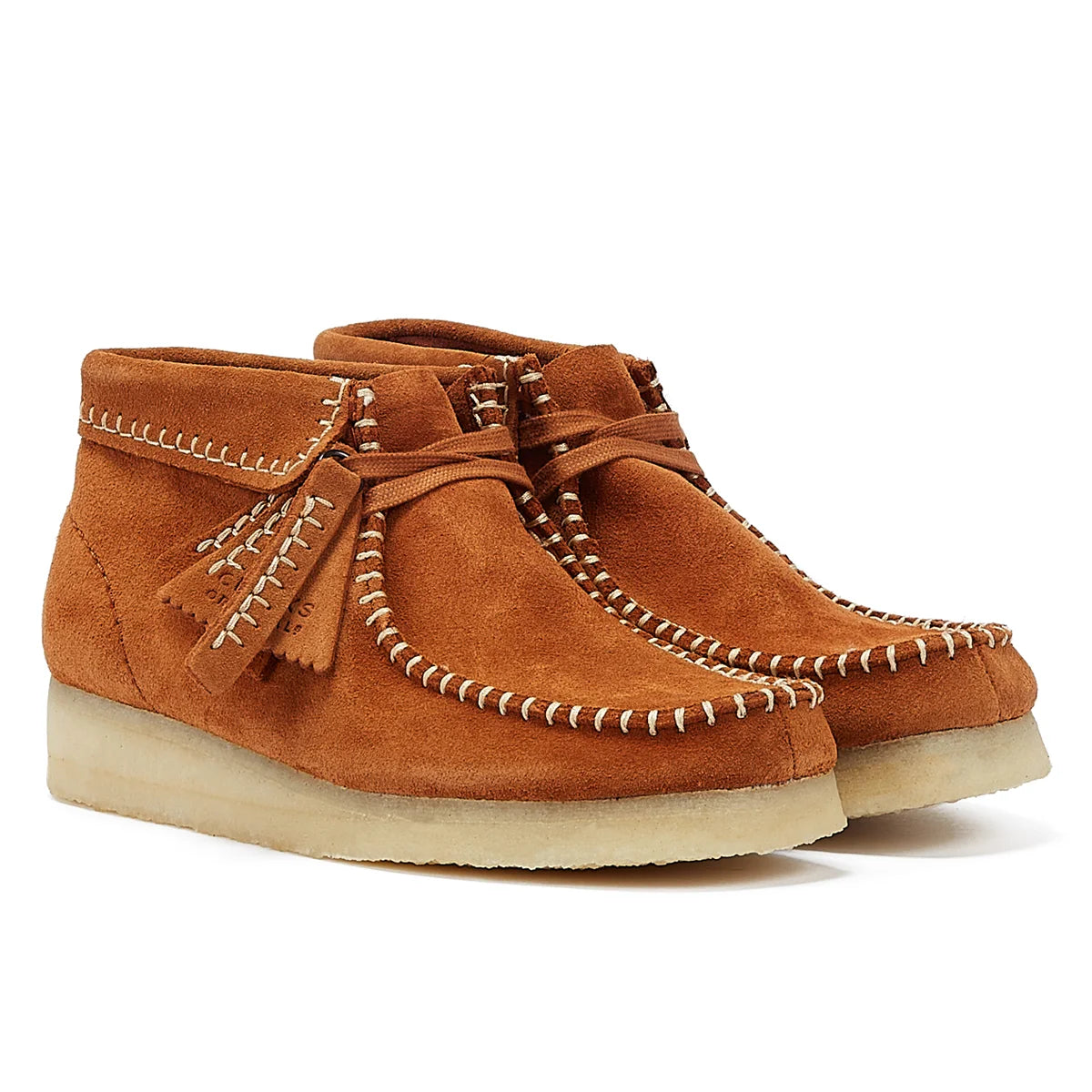 Clarks Originals Wallabee Stitch Ginger Suede Women’s Boots