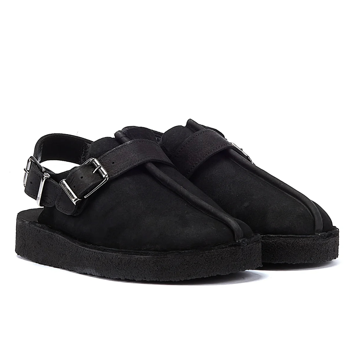 Clarks Originals Trek Mule Sling Lined Women’s Black Comfort Shoes