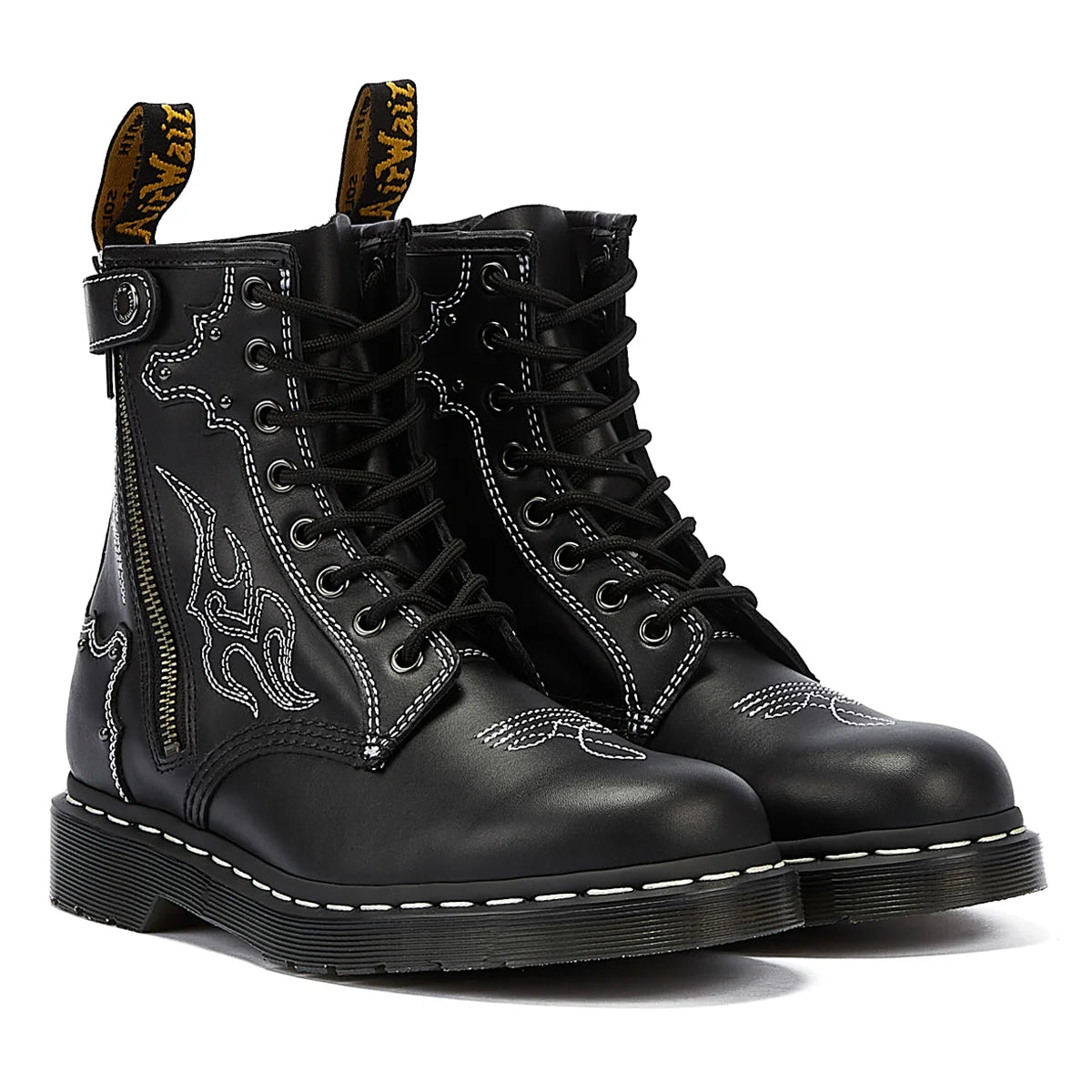 Dr. Martens 1460 Gothic Americana Black Boots