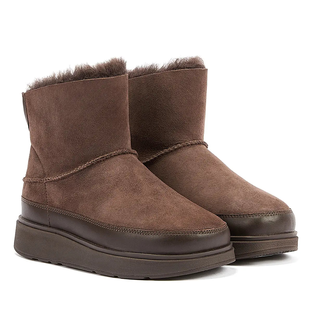 Fitflop Shearling Women’s Chocolate Boots