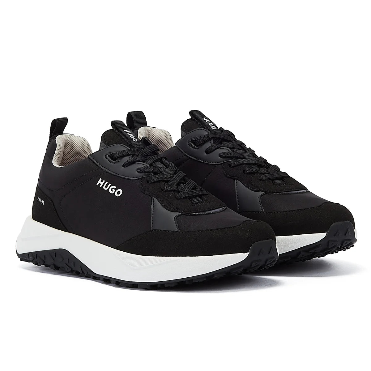 Hugo Kane Running Nylon Men’s Black/White Trainers