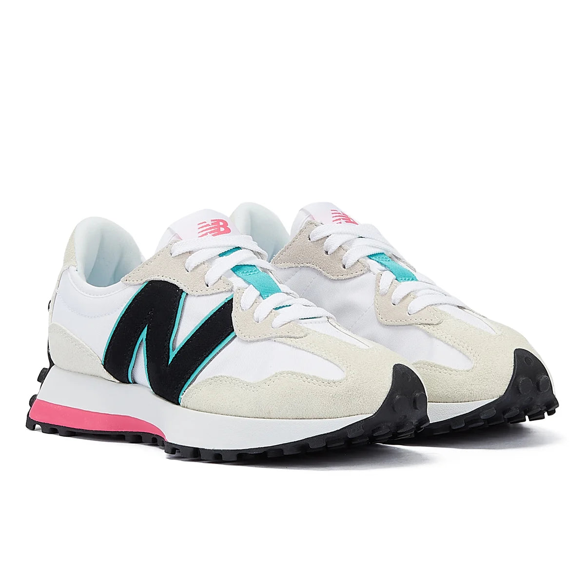 New Balance 327 Women’s Pink/Teal Trainers